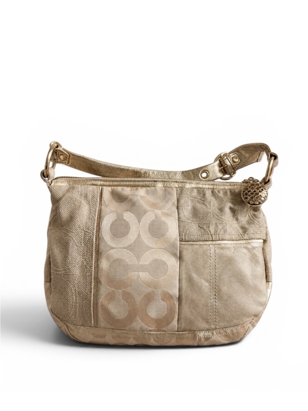 Coach Y2K Ali Patchwork Bag-EUC